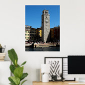 Apponale Tower Riva del Garda Italië Poster (Thuiskantoor)
