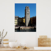 Apponale Tower Riva del Garda Italië Poster (Keuken)