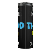 Appreciate And Thank God For Every Single Day Thermosbeker (Achterkant)