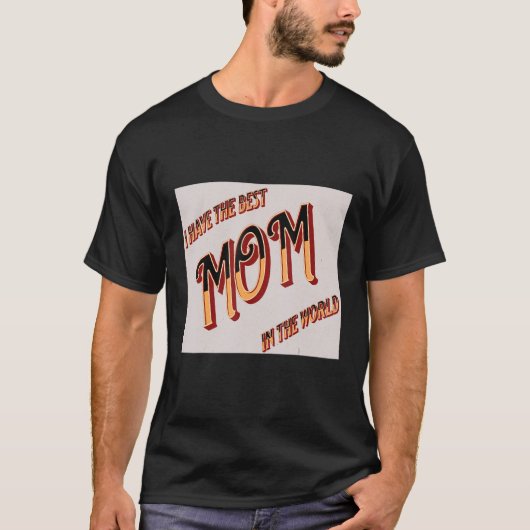 appreciatie mam hard werken t-shirt (Voorkant)