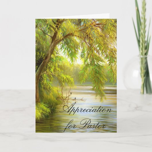 Appreciatie voor Predikant Kaart (Voorkant)