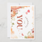 Appreciation Bespoke Thanksgiving kaart cadeau set (Voorkant)