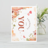 Appreciation Bespoke Thanksgiving kaart cadeau set (Staand voorkant)