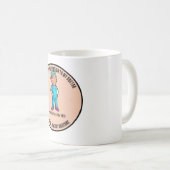 appreciation doctor blue MD SURGEON Koffiemok (Voorkant rechts)