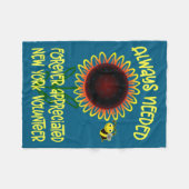 Appreciation New York Always Needed Volunteer Reco Fleece Deken (Voorkant (Horizontaal))