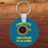 Appreciation New York Always Needed Volunteer Reco Sleutelhanger (Voorkant)