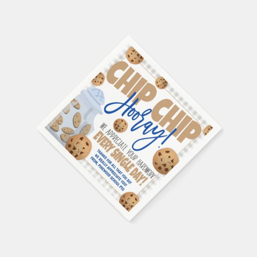 Appreciation Party Decor Cookie Servet (Hoek)