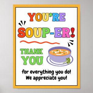 Appreciation Week Sign, Personeel Appreciation Sig Poster