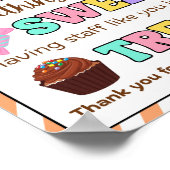 Appreciation Week Sign, Personeel Appreciation Sig Poster (Hoek)