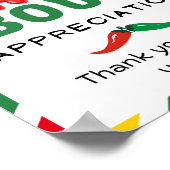 Appreciation Week Sign, Personeel Appreciation Sig Poster (Hoek)