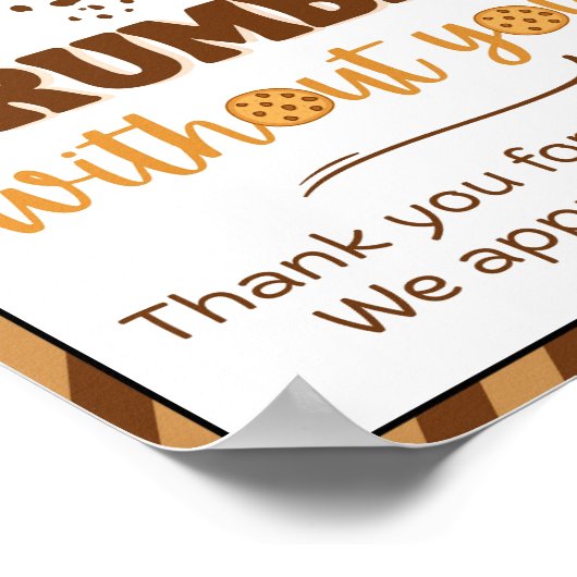 Appreciation Week Sign, Personeel Appreciation Sig Poster (Hoek)