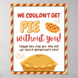 Appreciation Week Sign, Personeel Appreciation Sig Poster