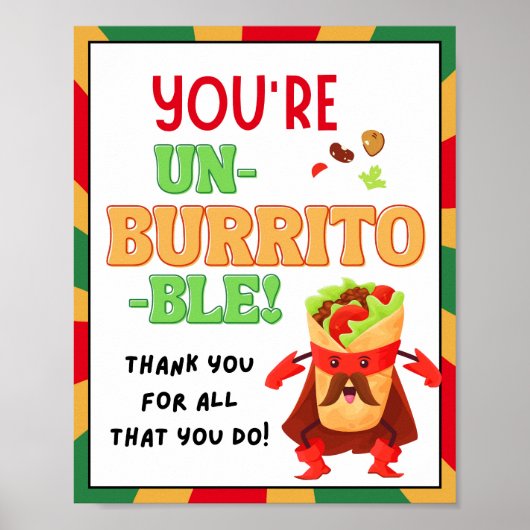 Appreciation Week Sign, Personeel Appreciation Sig Poster (Voorkant)