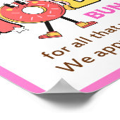 Appreciation Week Sign, Personeel Appreciation Sig Poster (Hoek)