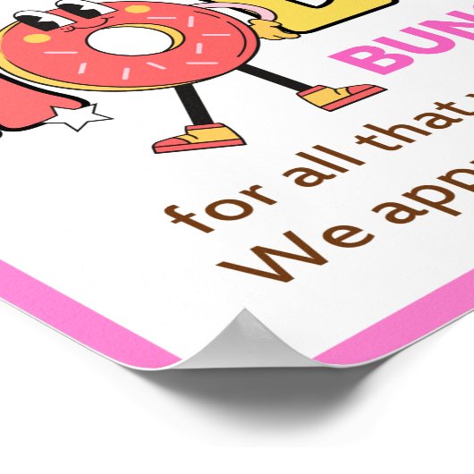 Appreciation Week Sign, Personeel Appreciation Sig Poster (Hoek)