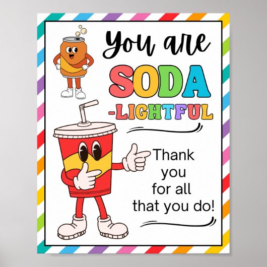 Appreciation Week Sign, Personeel Appreciation Sig Poster (Voorkant)