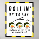 Appreciation Week Sign, Personeel Appreciation Sig Poster (Voorkant)