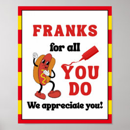 Appreciation Week Sign, Personeel Appreciation Sig Poster