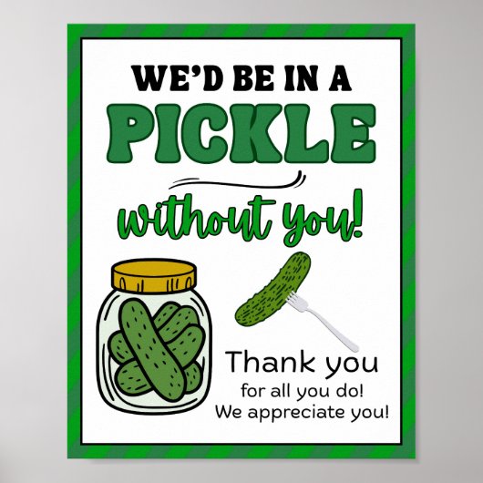 Appreciation Week Sign, Personeel Appreciation Sig Poster (Voorkant)
