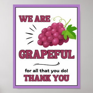 Appreciation Week Sign, Personeel Appreciation Sig Poster