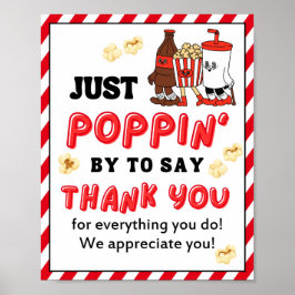 Appreciation Week Sign, Personeel Appreciation Sig Poster