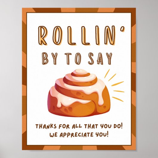 Appreciation Week Sign, Personeel Appreciation Sig Poster (Voorkant)