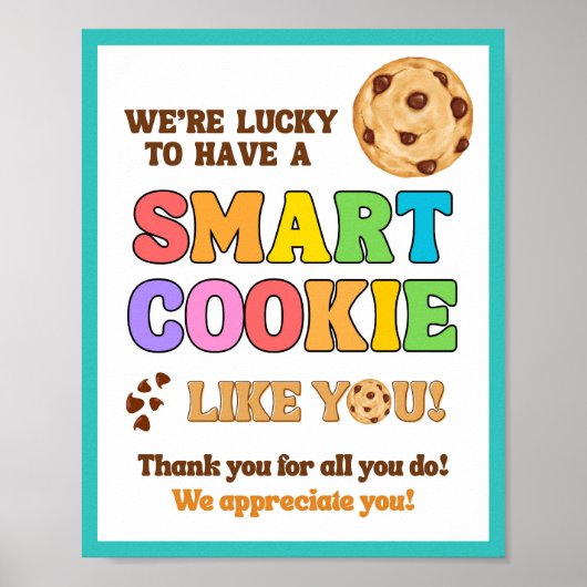 Appreciation Week Sign, Personeel Appreciation Sig Poster (Voorkant)