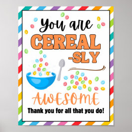 Appreciation Week Sign, Personeel Appreciation Sig Poster