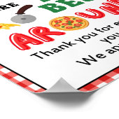 Appreciation Week Sign, Personeel Appreciation Sig Poster (Hoek)