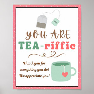 Appreciation Week Sign, Personeel Appreciation Sig Poster