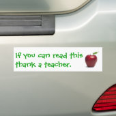 appreciëren bumpersticker (Op auto)