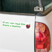appreciëren bumpersticker (Op Truck)