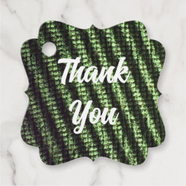 Appreciezer Symbolisch Eenvoudige Groene Striped D Bedankjes Labels