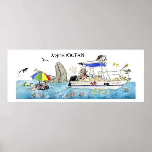 AppreciOCEAN-Poster Poster (Voorkant)