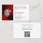 Apprentice Academy Visitekaartje (Voorkant / Achterkant)