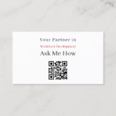 Apprentice Academy Visitekaartje (Achterkant)