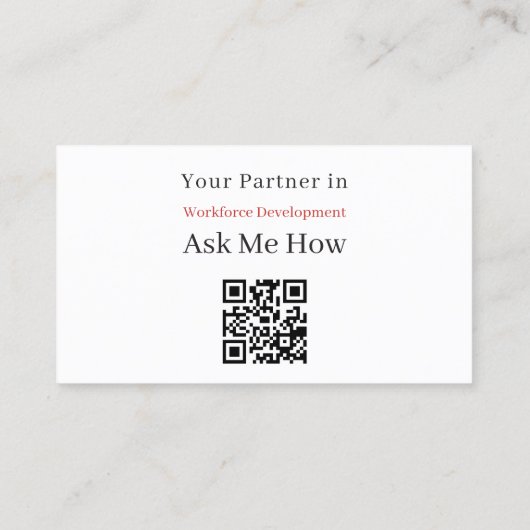 Apprentice Academy Visitekaartje (Achterkant)