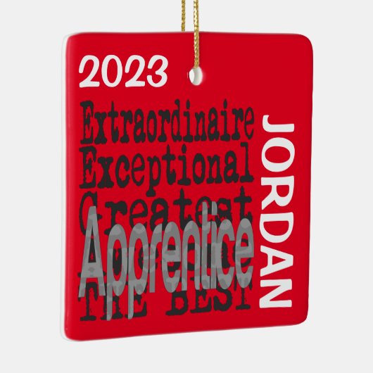 Apprentice Extraordinaire CUSTOM Keramisch Ornament (Rechts)