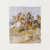 Approach of the White Mannen, 1897 by Russell Wandkleed (Voorkant)