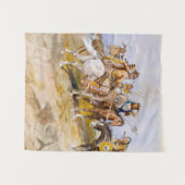 Approach of the White Mannen, 1897 by Russell Wandkleed (Voorkant (horizontaal))