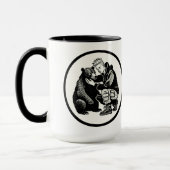 Approachable Wolf : Buddy Bear Mug Mok (Links)