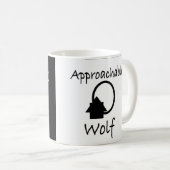 Approachable Wolf Mug by JHT Koffiemok (Voorkant rechts)