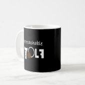 Approachable Wolf Mug by JHT Koffiemok (Voorkant links)