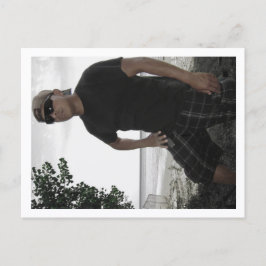 Approachable Wolf Post Card Print Briefkaart