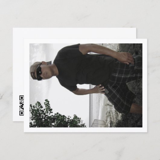 Approachable Wolf Post Card Print Briefkaart (Voorkant / Achterkant)