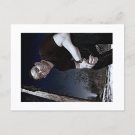 Approachable Wolf Post Card Print Briefkaart