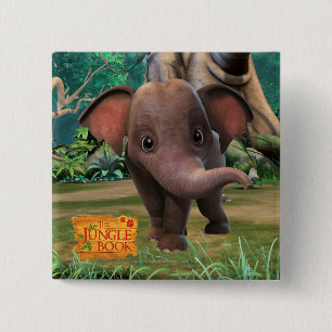 Appu Vierkante Button 5,1 Cm