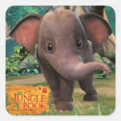 Appu Vierkante Sticker (Voorkant)