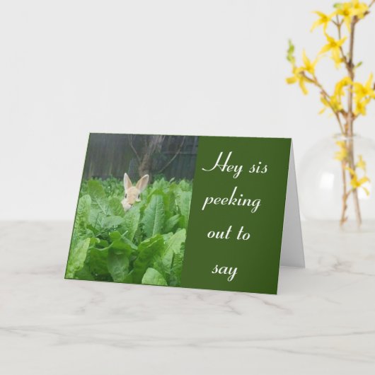 APPY **70th** BIRTHDAY ***SISTER *** KAART (Gele Bloem)