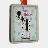 Appy Feestdagen Appaloosa Paard Ornament (Rechts)